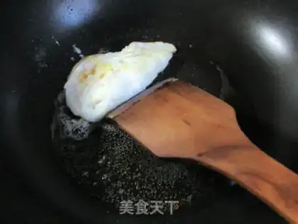 Make Burn eggs white step 3