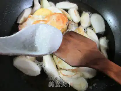 Make Burn eggs white step 8