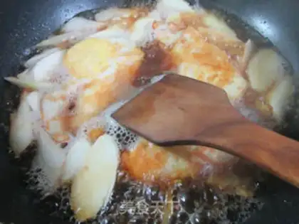 Make Burn eggs white step 9