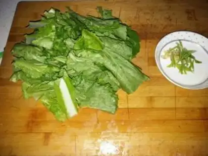 Make Clear the cabbage step 1
