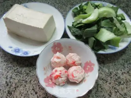 Make Shrimp-flavored tofu step 0