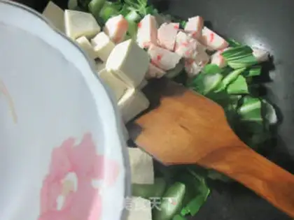Make Shrimp-flavored tofu step 4