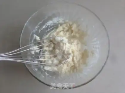 Make Meat pine cake step 2
