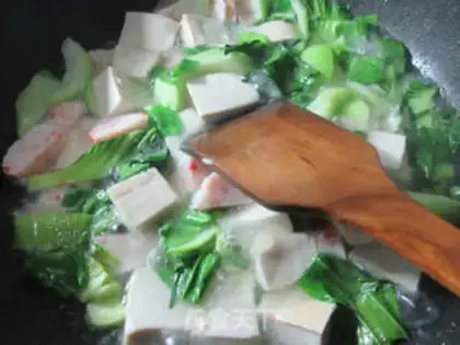 Make Shrimp-flavored tofu step 5
