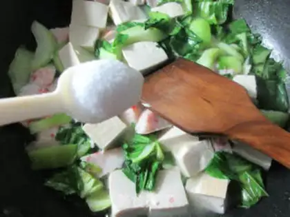 Make Shrimp-flavored tofu step 6