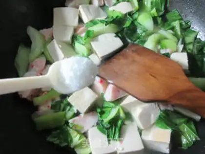Make Shrimp-flavored tofu step 7