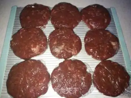 Make Burger beef cake step 8