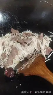Make Duck chest fried golden mushrooms step 5