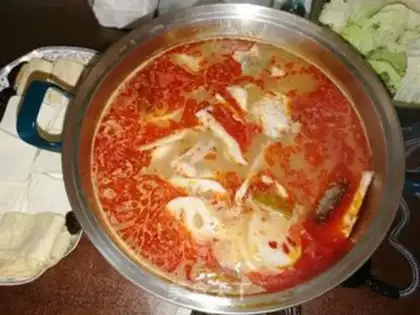 Make Guizhou acid Soupfish step 14