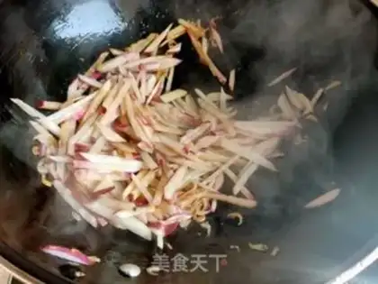 Make Fried carrots step 7