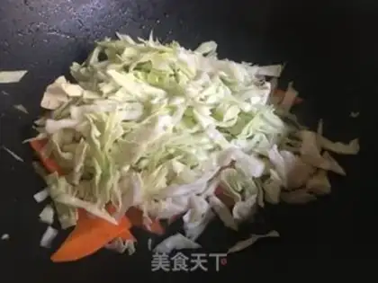 Make Candied egg noodles step 8