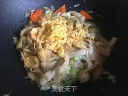 Make Candied egg noodles step 10