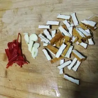 Make Scrambled beans step 1