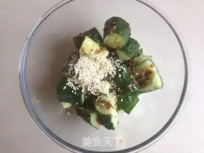 Make Shoot the cucumber step 4