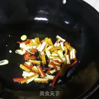 Make Scrambled beans step 3