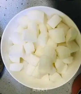 Make Old duck radish soup step 1