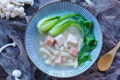 Make Tofu fungus soup step 8