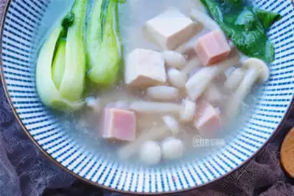 Make Tofu fungus soup step 10