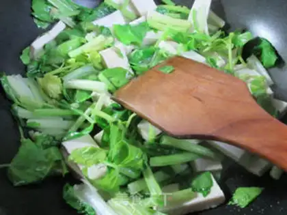 Make Celery makes a thousand tofu step 3