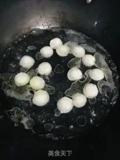 Make The meatball soup at night step 2
