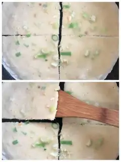 Make Egg pancake step 3