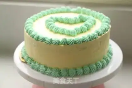 Make Eight-inch cream fruit cake step 26