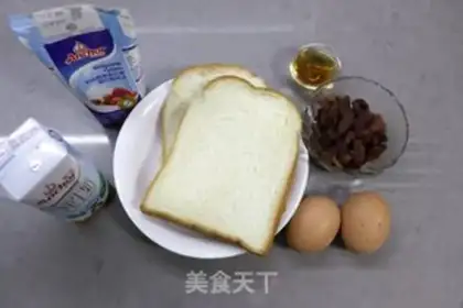 Make Milk toast pudding step 0
