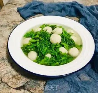 Make The meatball soup at night step 5
