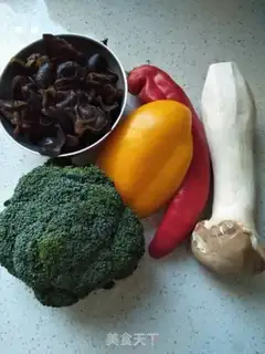 Make Five-coloured fried step 0
