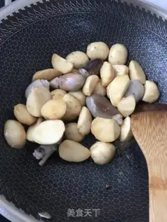 Make The octopus belly burns the taro step 9
