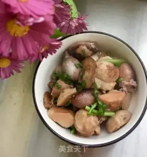 Make The octopus belly burns the taro step 17