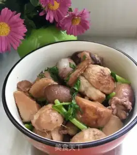 Make The octopus belly burns the taro step 18