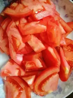 Make Tomato oxen step 1