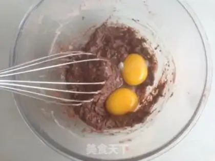 Make Dirty cake rolls step 2