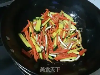 Make Vegetable burrito step 5