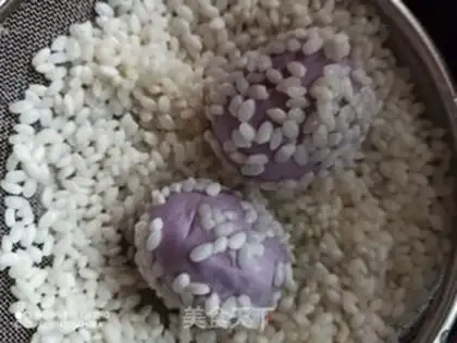 Make The potato pearls step 5