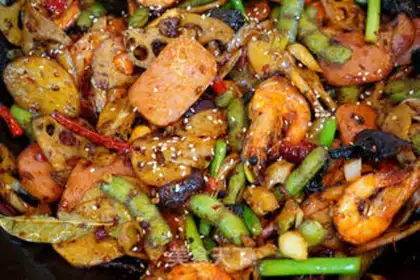 Make Spicy pot step 24