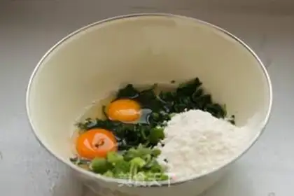 Make Celery eggs breakfast cake step 6