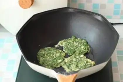 Make Celery eggs breakfast cake step 9