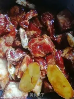 Make Honey-juice ribs step 1