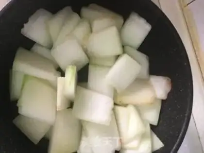 Make Flaming melons step 3