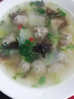 Make Porkball soup step 18