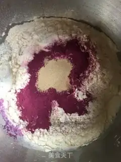 Make Japanese purple bread step 0