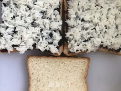 Make Rice sandwich step 2