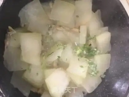 Make Flaming melons step 6