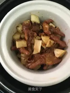 Make The radish veal claws step 4