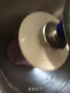 Make Japanese purple bread step 1