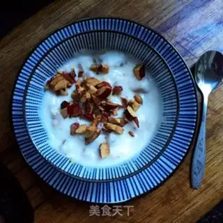 Make Red-tree walnut yogurt step 6