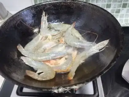 Make Red burning shrimp step 3