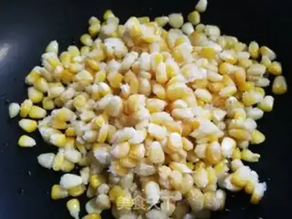 Make Pumpkin corn juice step 1
